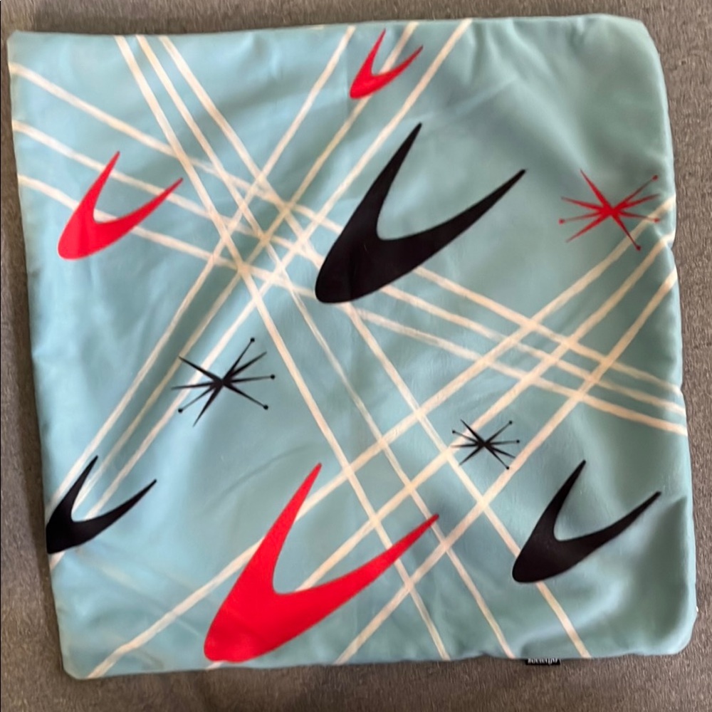 Retro Style MCM Boomerang Starburst 20x20 pillow cover
